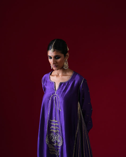 Rani Hemlata Hand Embroidered Suit Set
