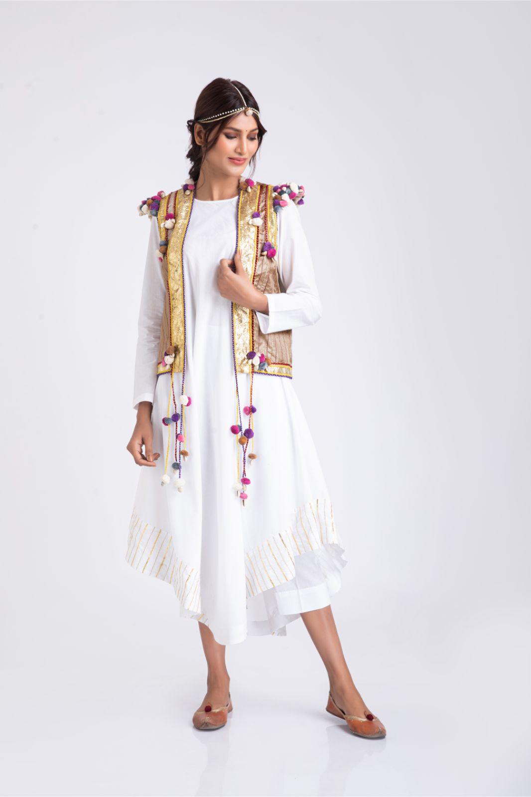 Silk Chanderi Jacket