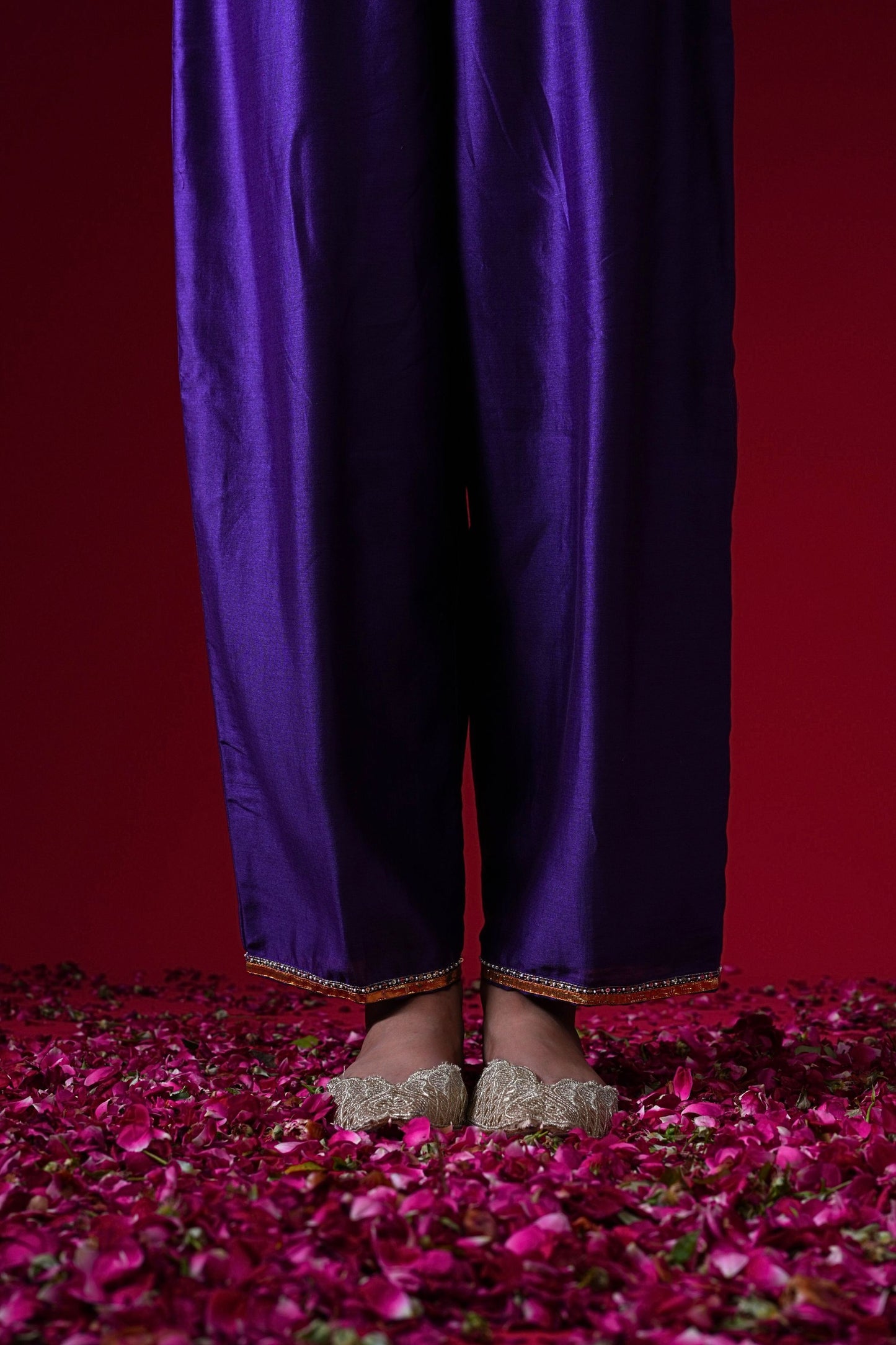 Rani Hemlata Hand Embroidered Suit Set