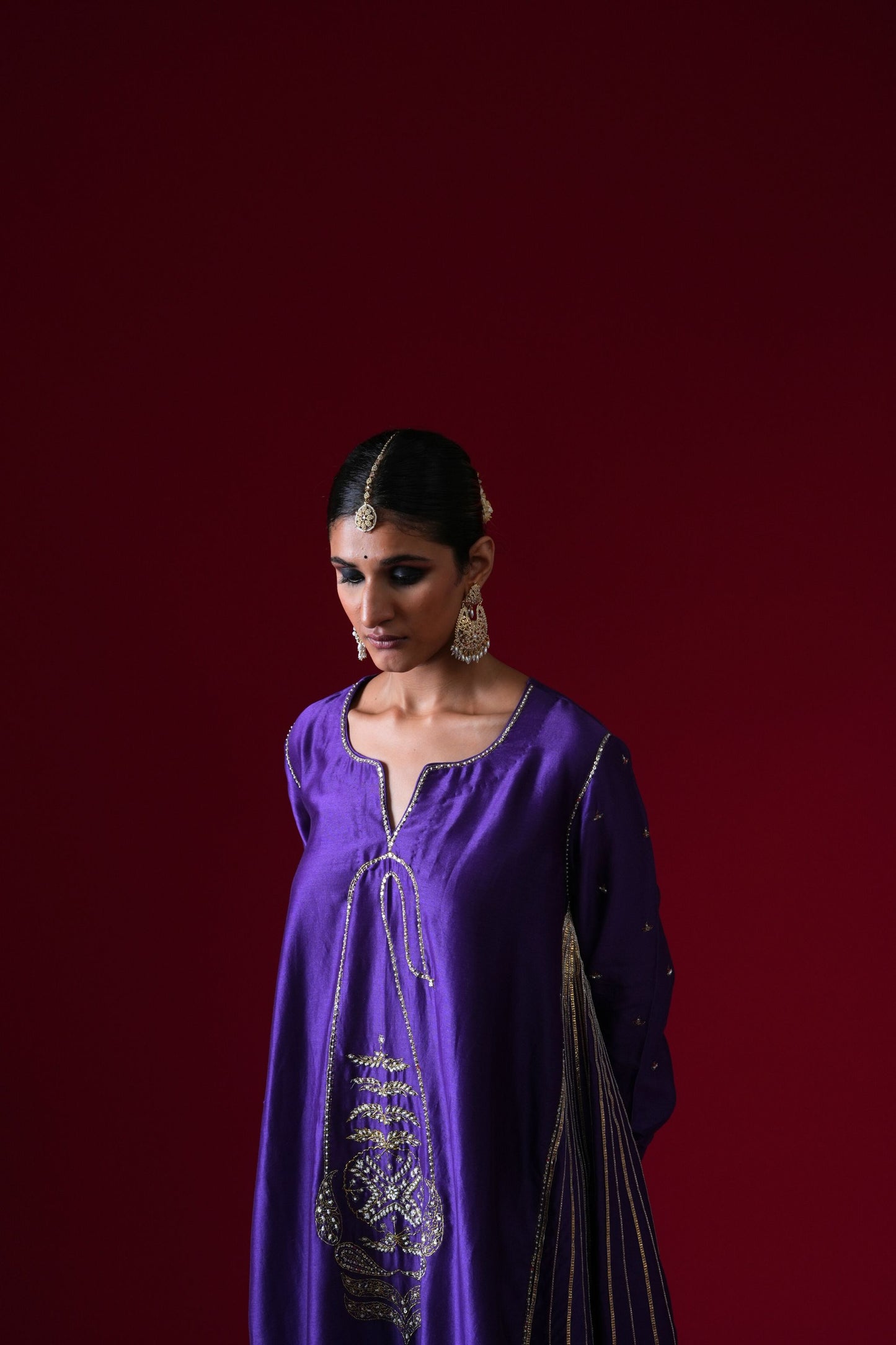 Rani Hemlata Hand Embroidered Suit Set