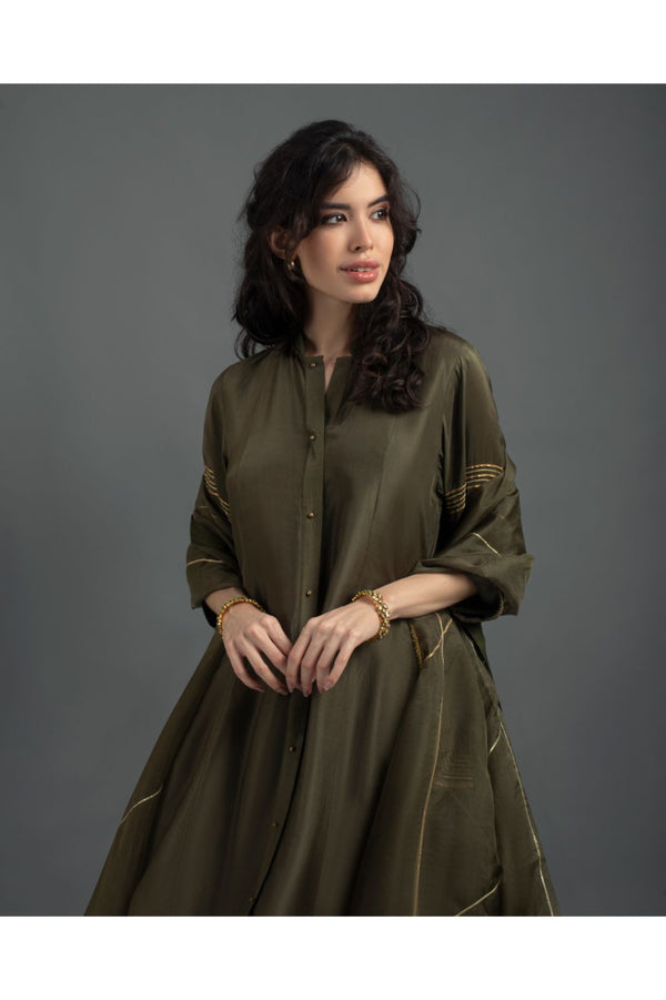 Palazzo A-line Kurta set