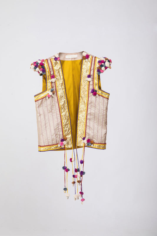 Silk Chanderi Jacket
