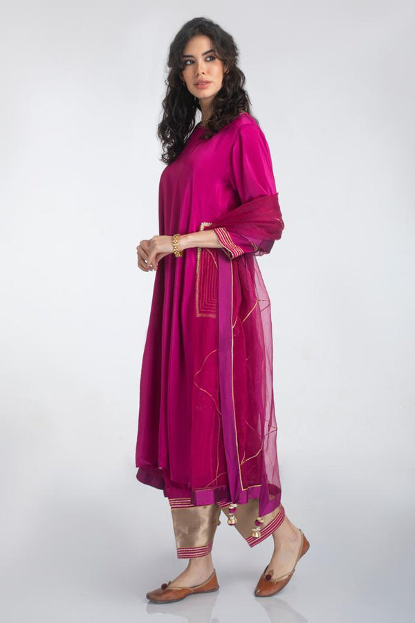 A-line Kurta Salwar Set